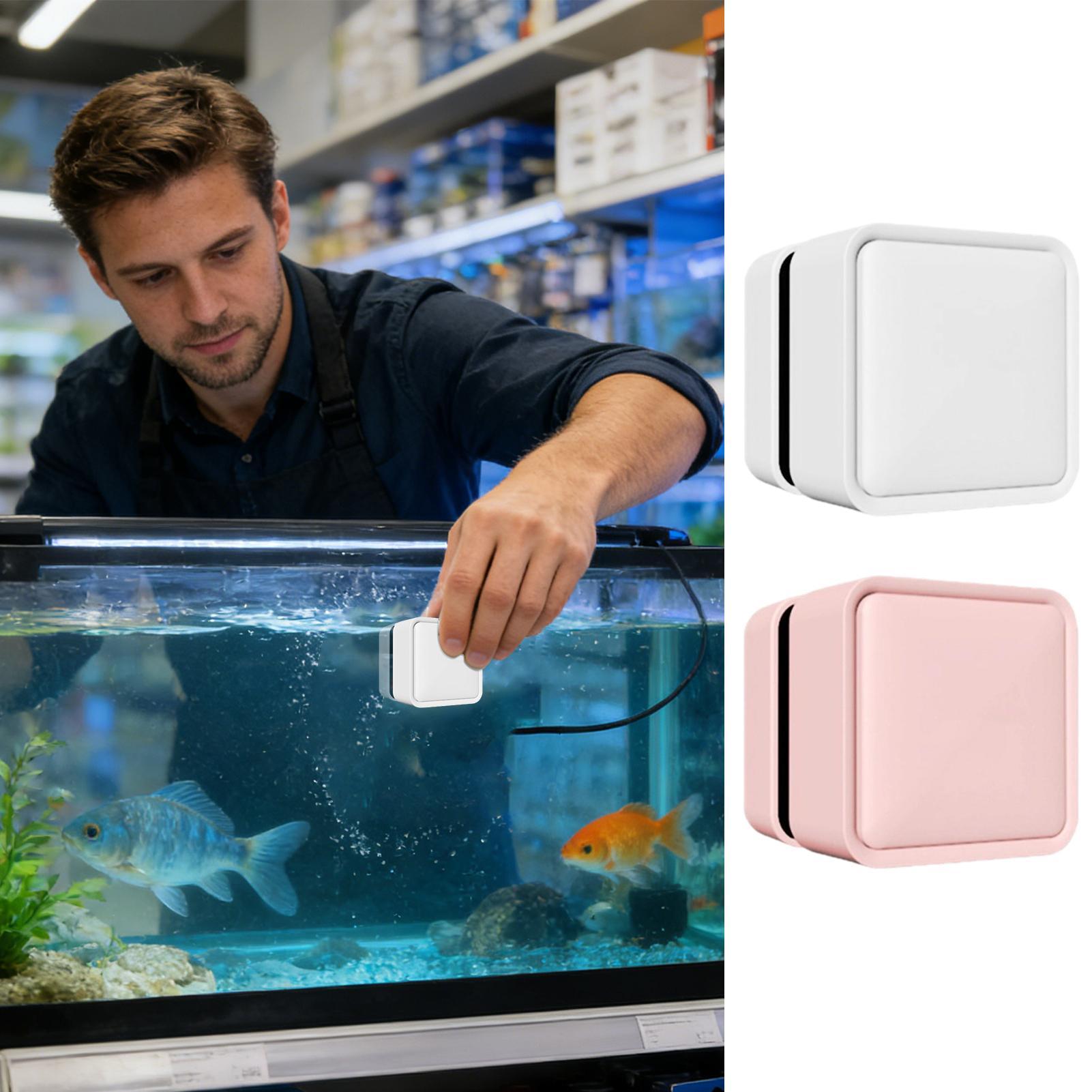 Marine Aquarium Glass Scraper - 자석식 어항 청소기 양면 스크래버 유리