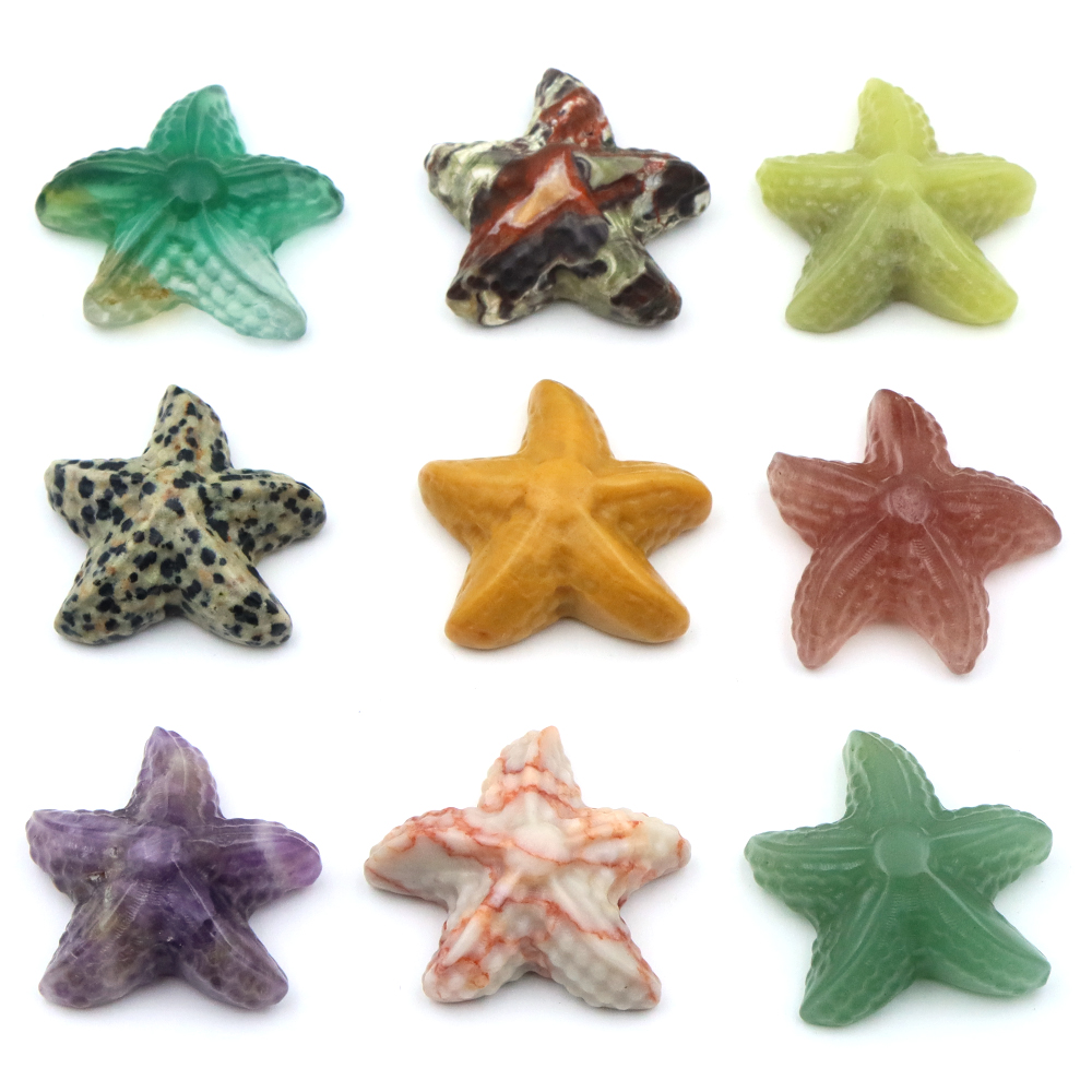 Aquarium Marine Fishes - 35mm 불가사리 모양 조각상 해양 동물
