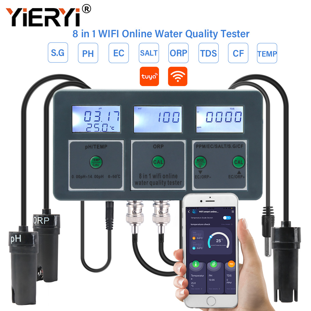 Marine Test Kit - 이어이 와이파이 투야 스마트 PH ORP
