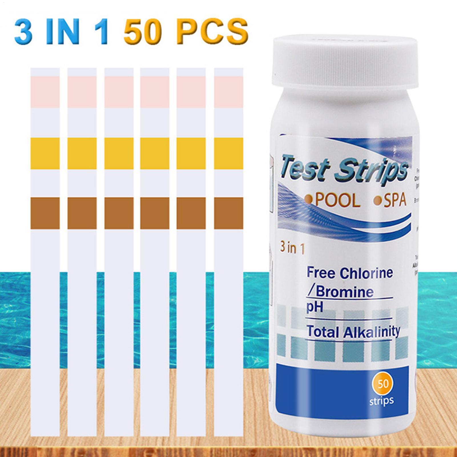 Marine Test Kit - 수질 검사 키트 50 스트립/병 고정밀