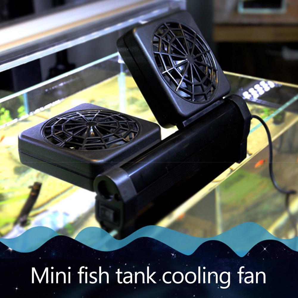 미니 수족관 냉각 팬 어항 조절 가능한 저소음 냉각기  - Marine Aquarium Temperature 리뷰 및 가격