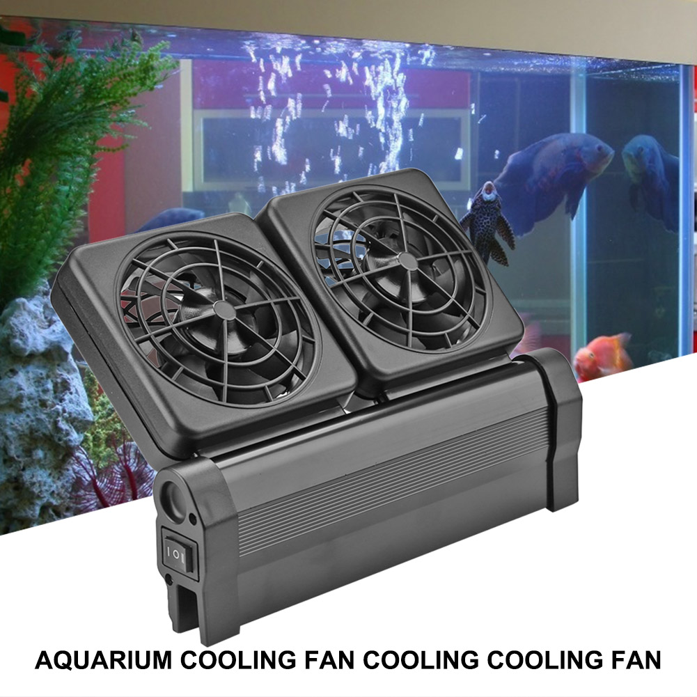 미니 수족관 냉각 팬 어항 조절 가능한 저소음 냉각기  - Marine Aquarium Temperature 리뷰 및 가격