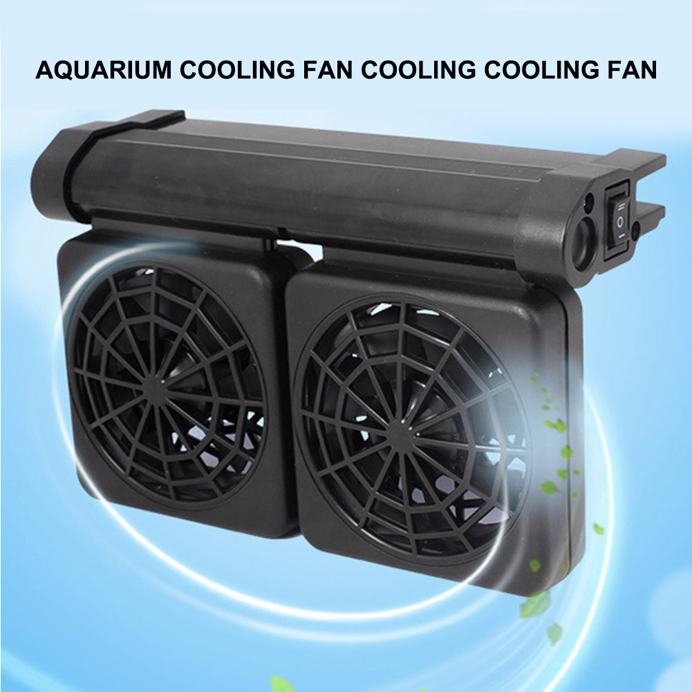 미니 수족관 냉각 팬 어항 조절 가능한 저소음 냉각기  - Marine Aquarium Temperature 리뷰 및 가격