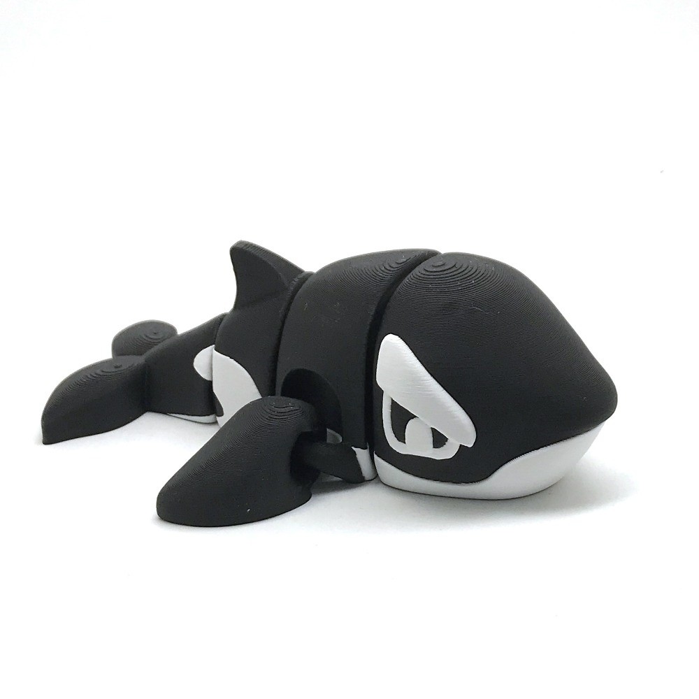 귀여운 미니 가동 관절 펭귄 피규어 3D 프린팅 고래  - Aquarium Marine Blue 리뷰 및 가격