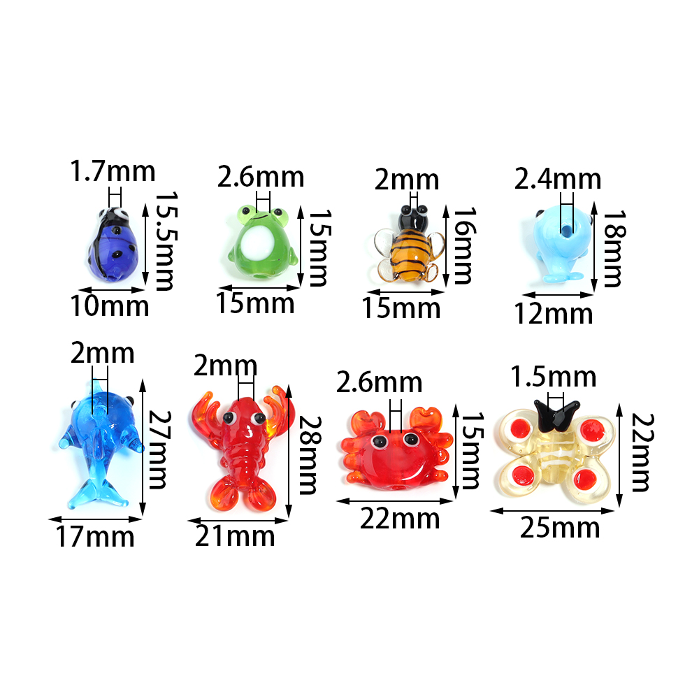 유리 펜던트 해양 동물 수족관 장식, 미니 피규어, 물 - Aquarium Marine Fishes 리뷰 및 가격