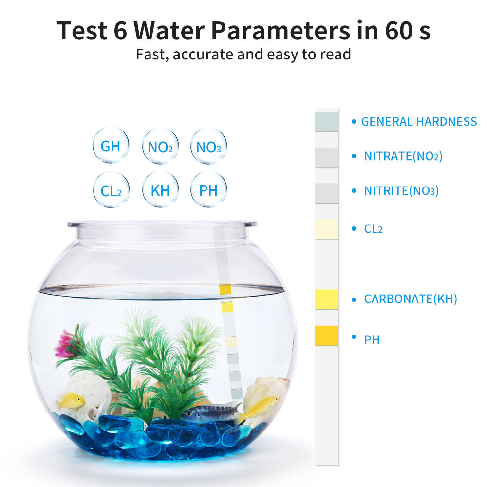수질 테스트 스트립, 어항 암모니아 질소 니트라이트 테 - Marine Test Kit 리뷰 및 가격