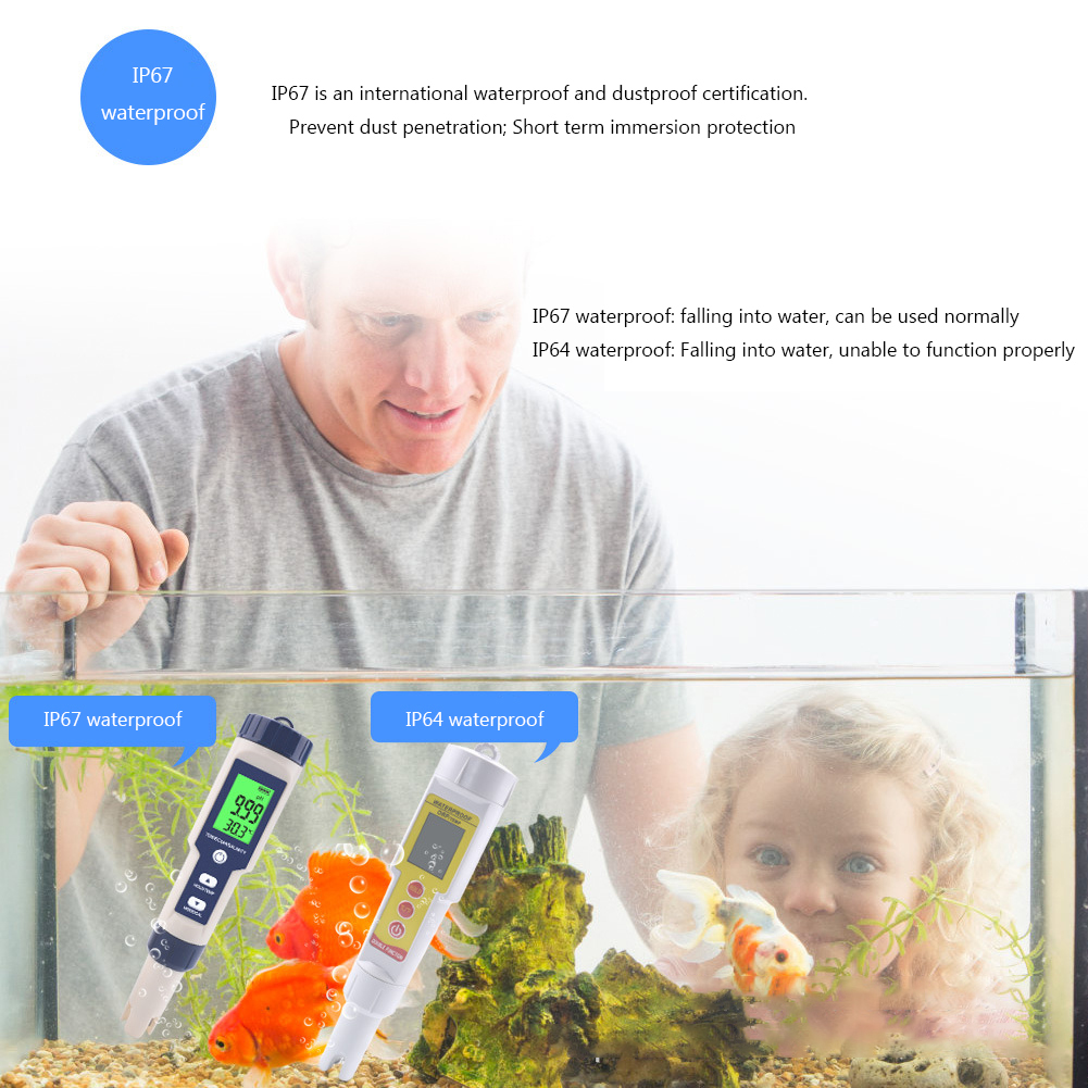 디지털 염소 측정기 PH 테스터 5 in 1 SALT/ - Marine Test Kit 리뷰 및 가격