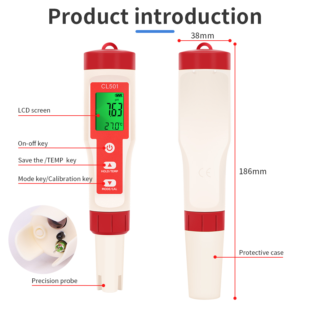 PH/CL2/H2/ORP/온도 측정기 염소 검출기 수영 - Marine Test Kit 리뷰 및 가격