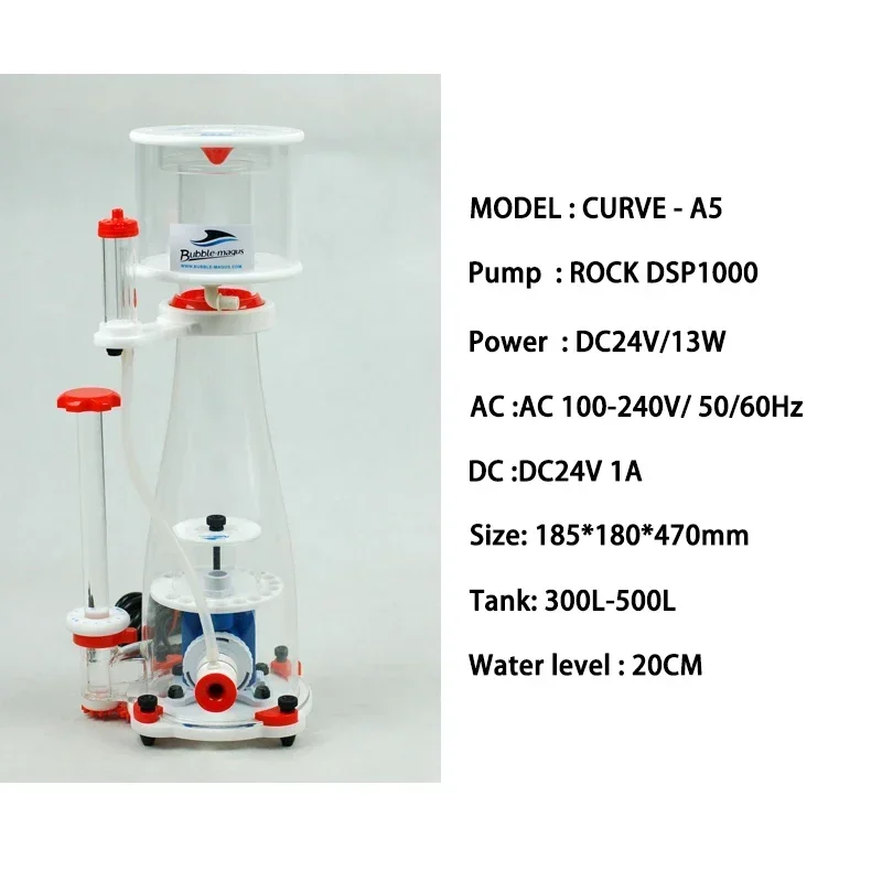 버블 마구스 곡선 수족관 내부 단백질 스키머 DC 펌프 - Marine Aquarium Protein Skimmer 리뷰 및 가격