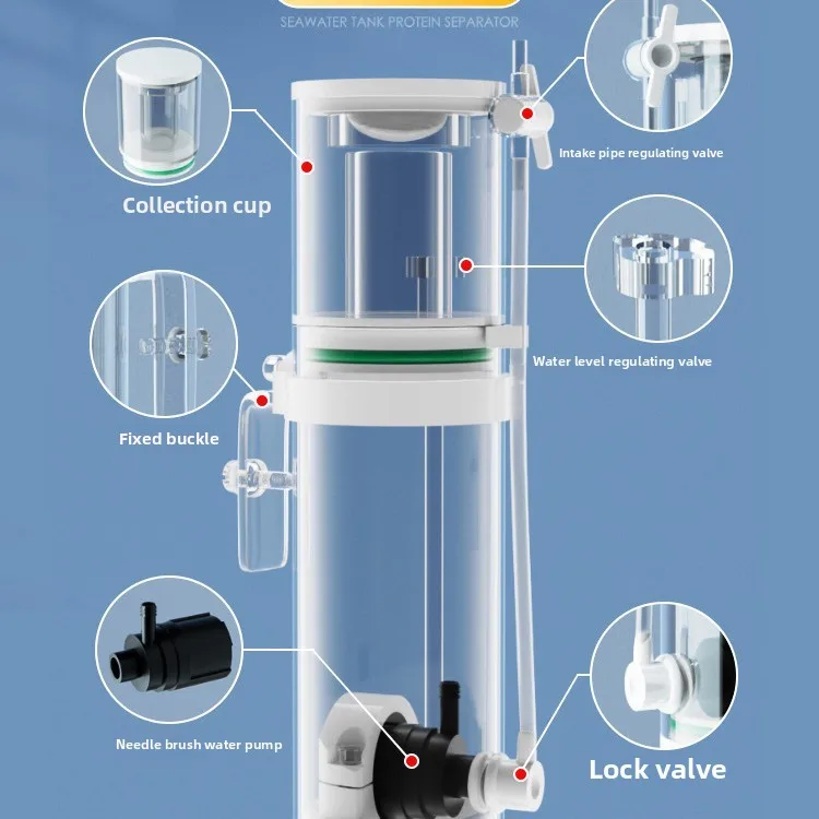 110V-240V 신형 미니 수족관 단백질 분리기 해수 - Calcium Reactor Media 리뷰 및 가격