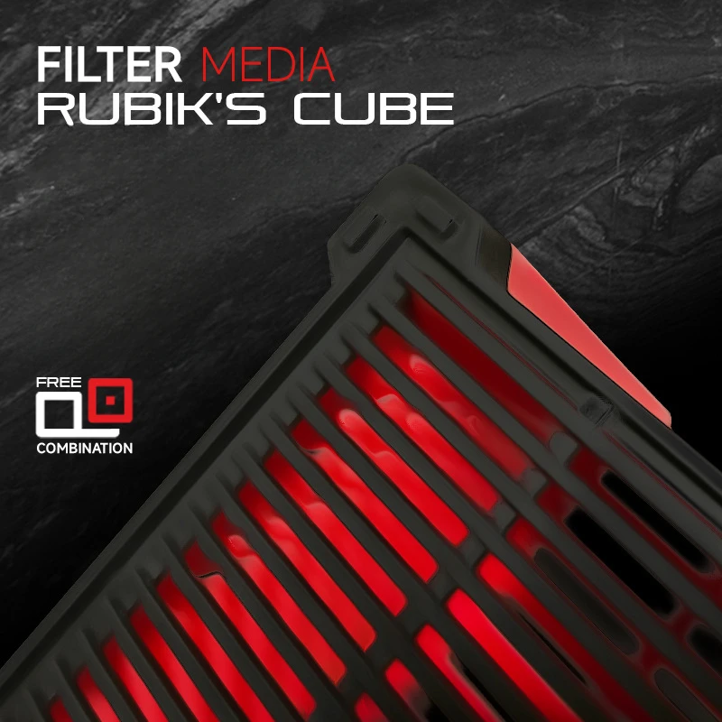 PVC 보관함 어항 필터 미디어 플라스틱 보관함 큐브  - Calcium Reactor Media 리뷰 및 가격