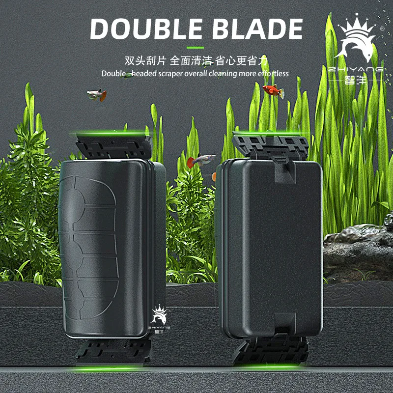 수족관 유리 수조 조류 스크레이퍼 클리너 강력한 자기  - Marine Aquarium Glass Scraper 리뷰 및 가격