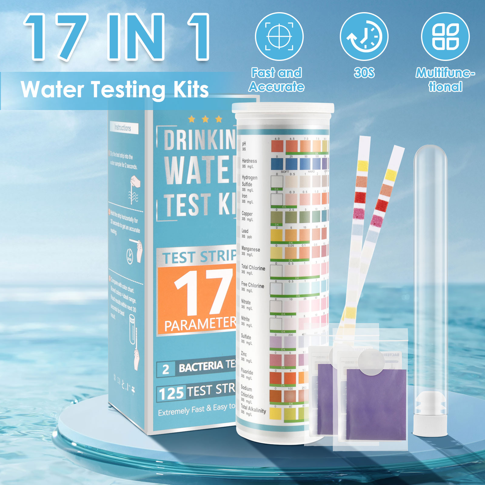 수족관 테스트 스트립, 수질 테스트 스트립, 어항 질산 - Marine Test Kit 리뷰 및 가격