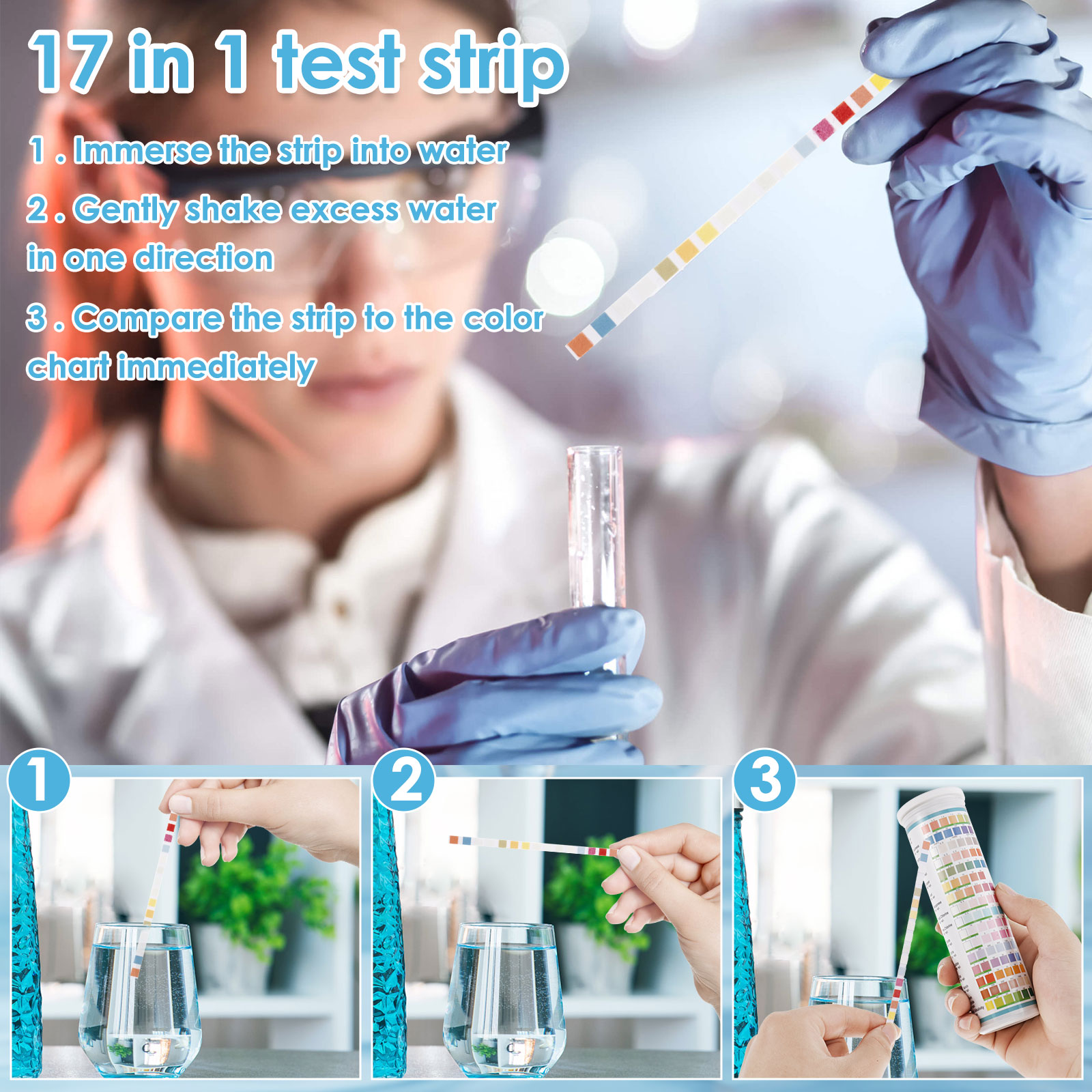 수족관 테스트 스트립, 수질 테스트 스트립, 어항 질산 - Marine Test Kit 리뷰 및 가격