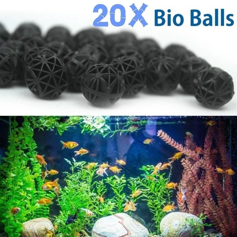 20개입 16mm 수족관 필터 바이오 볼 휴대용 습식  - Aquarium Marine Fishes 리뷰 및 가격