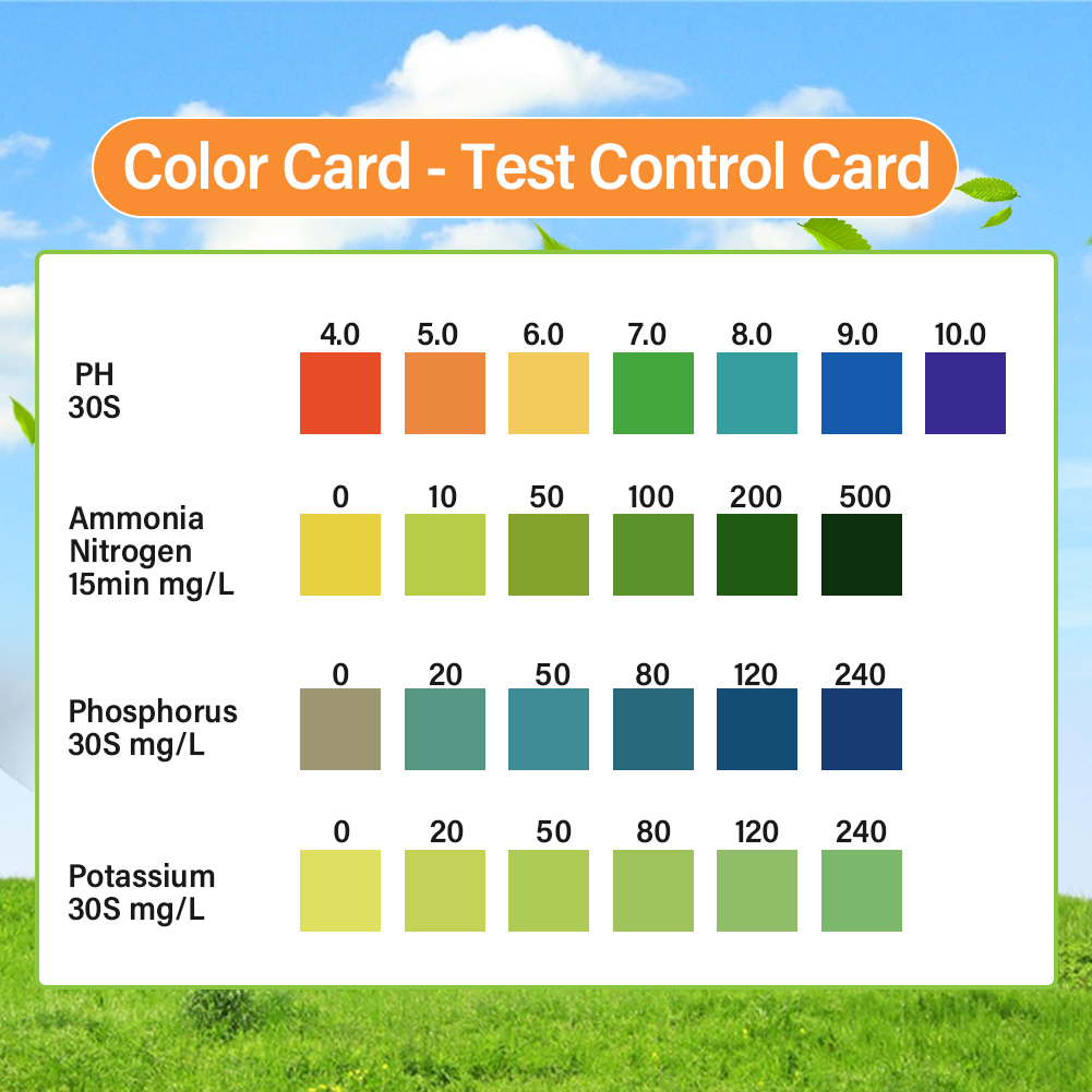 업그레이드된 4 in 1 토양 테스트 키트 액체 PH  - Marine Test Kit 리뷰 및 가격