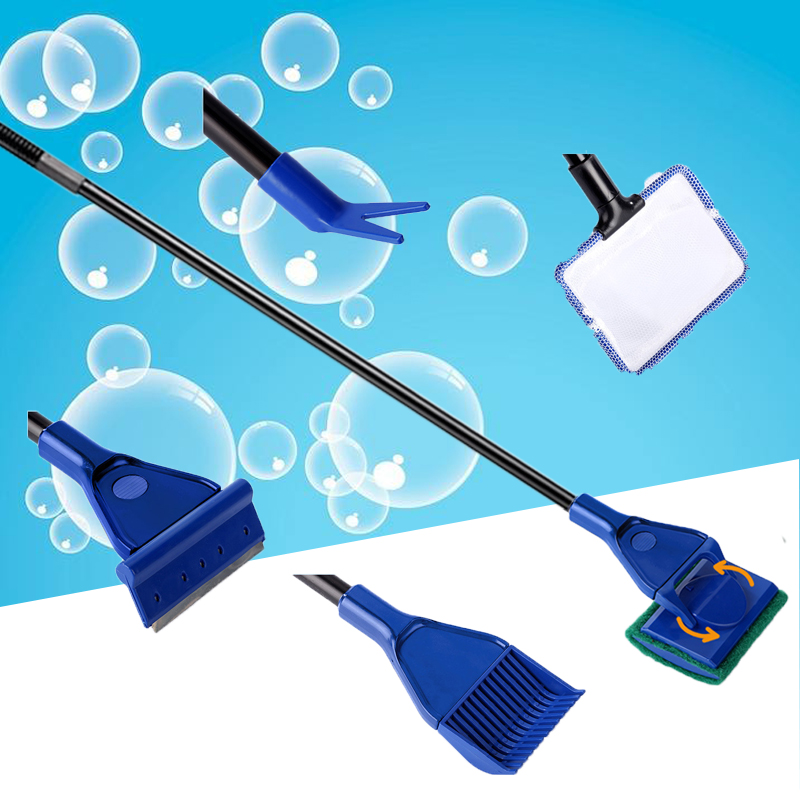 6-IN-1 수족관 청소 도구 키트 물고기 탱크 청소  - Marine Aquarium Glass Scraper 리뷰 및 가격
